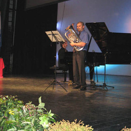 
                                nastop s tenorskim tubistom Luko Einfaltom, proslava ob kamniškem občinskem prazniku, 28.mar.2008                                